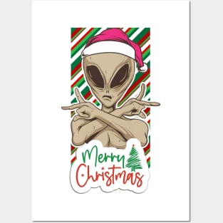 Merry xmas Posters and Art